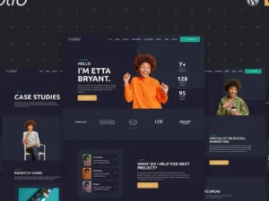 Profolio – CV Resume Portfolio Elementor Template Kit For WordPress & WooCommerce