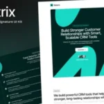 Relatrix – CRM SaaS Platform Elementor Template Kit for WordPress & WooCommerce