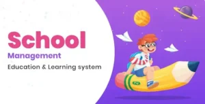 School Management – Education & Learning WordPress Plugin