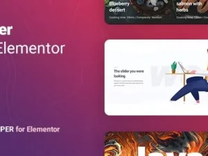 Sliper – Full-screen Slider for Elementor for wordpress