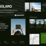 Solaro Solar & Renewable Energy Elementor Template Kit For WordPress & WooCommerce