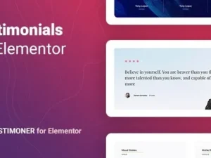Testimoner– Reviews with Microdata for Elementor for wordpress