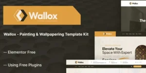 Wallox – Painting & Wallpapering Template Kit For WordPress & woocommerce