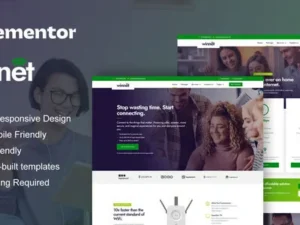 WinNet Broadband & Internet Service Provider Elementor Template Kit For WordPress & WooCommerce
