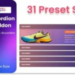 WooCommerce Product Accordion Addon For Elementor for wordpress