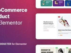 WooCommerce Product Widgets for Elementor for wordpress