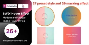 iHover effect – addon for Elementor