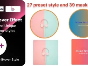 iHover effect – addon for Elementor for wordpress
