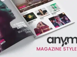Anymag Magazine Style WordPress Blog Theme