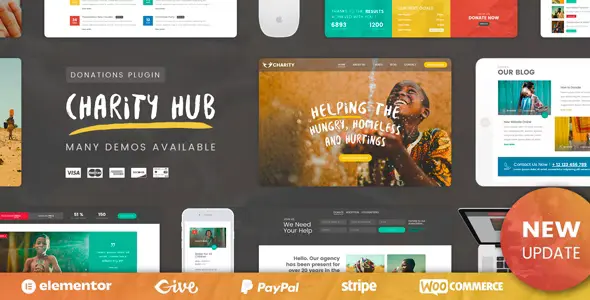 Charity Foundation WordPress Theme