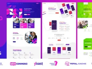 Codiqa Software App Digital WordPress Theme