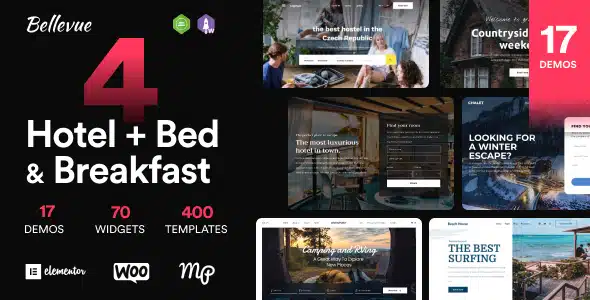 Bellevue Hotel WordPress Theme