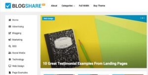WP Enjoy BlogSquare Pro – WordPress Theme