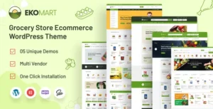 Ekommart Grocery WordPress Theme
