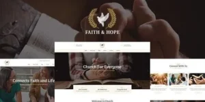 Faith & Hope Church WordPress Theme