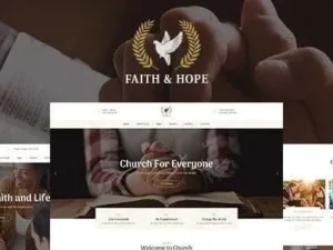 Faith & Hope Church WordPress Theme