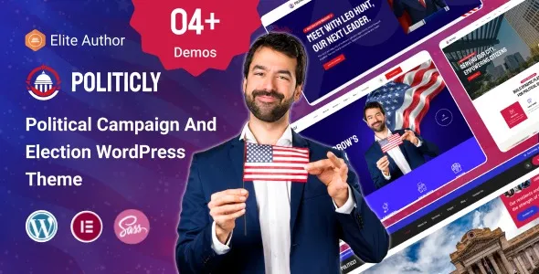 Politicly Political WordPress Theme