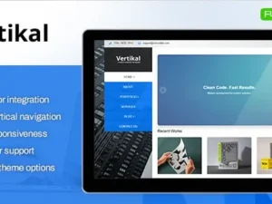 Vertikal Responsive WordPress Theme
