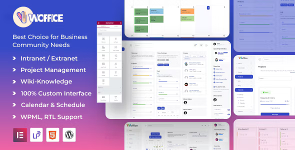 Woffice Intranet WordPress Theme
